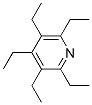 2,3,4,5,6-PENTAETHYL-PYRIDINE Struktur