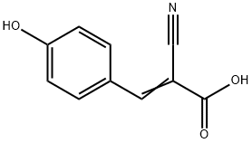ALPHA-CYANO-4-HYDROXYCINNAMIC ACID Struktur