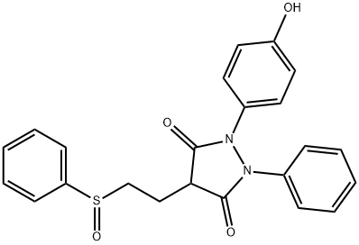 4-hydroxysulfinpyrazone,28169-31-5,结构式