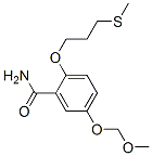 5-(methoxymethoxy)-2-(3-methylsulfanylpropoxy)benzamide Structure