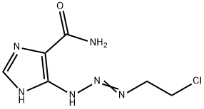 5-(3-(2-chloroethyl)triazen-1-yl)imidazole-4-carboxamide Structure