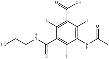 IOXITALAMIC ACID Struktur