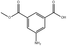 5-氨基异酞酸单甲酯, 28179-47-7, 结构式