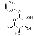 苯基-beta-D-吡喃半乳糖苷 结构式