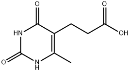 3-(6-METHYL-2,4-DIOXO-1,2,3,4-TETRAHYDROPYRIMIDIN-5-YL)PROPANOIC ACID, 28181-39-7, 结构式