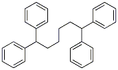 1,1,6,6-テトラフェニルヘキサン 化学構造式