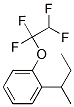 1-(1-メチルプロピル)-2-(1,1,2,2-テトラフルオロエトキシ)ベンゼン 化学構造式