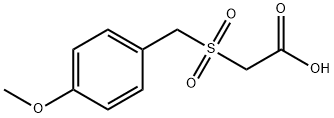 4-METHOXYBENZYL-SULFONYLACETIC ACID, 28203-60-3, 结构式