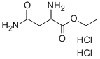 ETHYL 2,4-DIAMINO-4-OXOBUTANOATE DIHYDROCHLORIDE Struktur