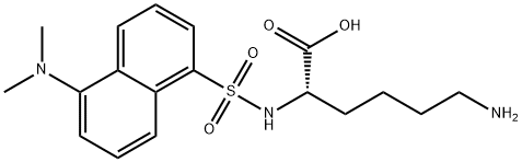 Nα-[5-(Dimethylamino)-1-naphtylsulfonyl]lysine Structure