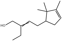 2-Ethyl-4-(2,2,3-trimethylcyclopent-3-en-yl)-but-2-en-1-ol|2-亚龙脑烯基丁醇