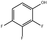 2,3,4-三氟苯酚,2822-41-5,结构式