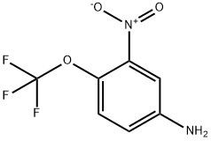 3-硝基-4-三氟甲氧基苯胺, 2822-50-6, 结构式