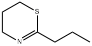 4H-1,3-Thiazine, 5,6-dihydro-2-propyl-,28221-32-1,结构式