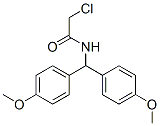 N-[BIS(4-METHOXYPHENYL)METHYL]-2-CHLOROACETAMIDE Struktur