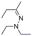 2-Butanone diethyl hydrazone Structure