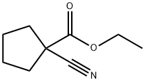 ethyl 1-cyanocyclopentanecarboxylate Struktur
