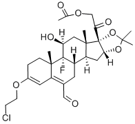 ホルモコルタール 化学構造式