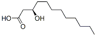 3-(R)-Hydroxydodecanoic acid 结构式