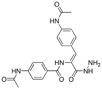 28272-07-3 4-acetamido-N-[(Z)-2-(4-acetamidophenyl)-1-(hydrazinecarbonyl)ethenyl] benzamide
