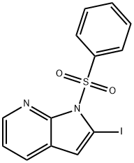 282734-63-8 2-ヨード-1-(フェニルスルホニル)-1H-ピロロ[2,3-B]ピリジン