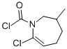 1H-Azepine-1-carbonyl chloride, 7-chloro-2,3,4,5-tetrahydro-3-methyl- (8CI) Structure