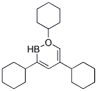 2,4,6-Tricyclohexylboroxin Structure