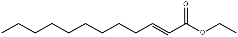 (E)-2-十二烯酸乙酯,28290-90-6,结构式