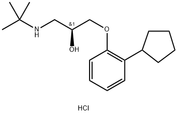 (S)-ペンブトロール塩酸塩 化学構造式