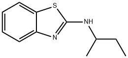 Benzothiazole, 2-(sec-butylamino)- (8CI) Struktur