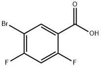 5-BroMo-2,4-difluoro-benzoic Acid Structure