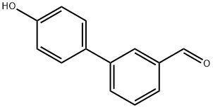 3-(4-Hydroxyphenyl)benzaldehyde Struktur