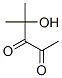 2,3-Pentanedione, 4-hydroxy-4-methyl- (9CI) 化学構造式