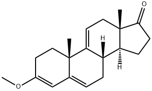 ANDROSTA-3,5,9(11)-TRIEN-17-ONE, 3-METHOXY Structure