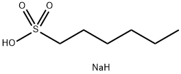 1-ヘキサンスルホン酸ナトリウム [イオン対試薬] 化学構造式