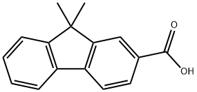 9,9-二甲基芴-2-甲酸,28320-62-9,结构式