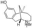 2,3,4,5,6,7-Hexahydro-3,7-alpha-dimethyl-2,7-methano-1H-3-benzazonin-9 -ol hydrobromide 结构式