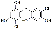 4,4'-Thiobis[6-chlororesorcinol] Structure