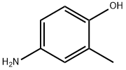 4-Amino-2-methylphenol Structure