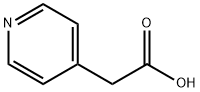 4-ピリジン酢酸 化学構造式
