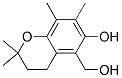 3,4-Dihydro-6-hydroxy-2,2,7,8-tetramethyl-2H-1-benzopyran-5-methanol Structure