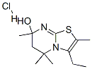 9-ethyl-2,2,4,8-tetramethyl-7-thia-1,5-diazabicyclo[4.3.0]nona-5,8-die n-4-ol hydrochloride|