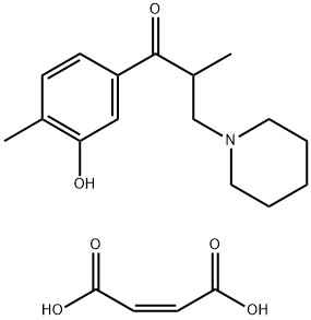 3-Hydroxy Tolperisone Maleate, 283585-02-4, 结构式