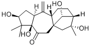 (3-beta,14R)-10,20-Didehydro-3,5,14,16-tetrahydroxygrayanotoxan-6-one,28371-51-9,结构式