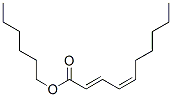 hexyl (2E,4Z)-2,4-decadienoate Structure