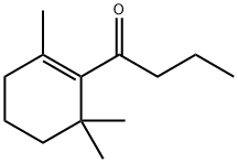 1-(2,6,6-trimethyl-1-cyclohexen-1-yl)butan-1-one Structure