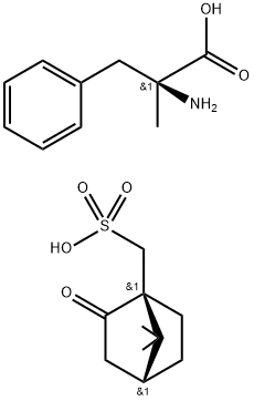 L-alpha-Methylphenylalanine,28385-43-5,结构式