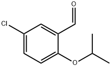 5-クロロ-2-イソプロポキシベンズアルデヒド 化学構造式