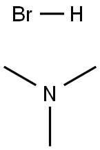 三甲胺溴化氢盐,2840-24-6,结构式