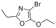 Oxazole, 4-bromo-5-ethoxy-2-ethyl- (9CI) Structure